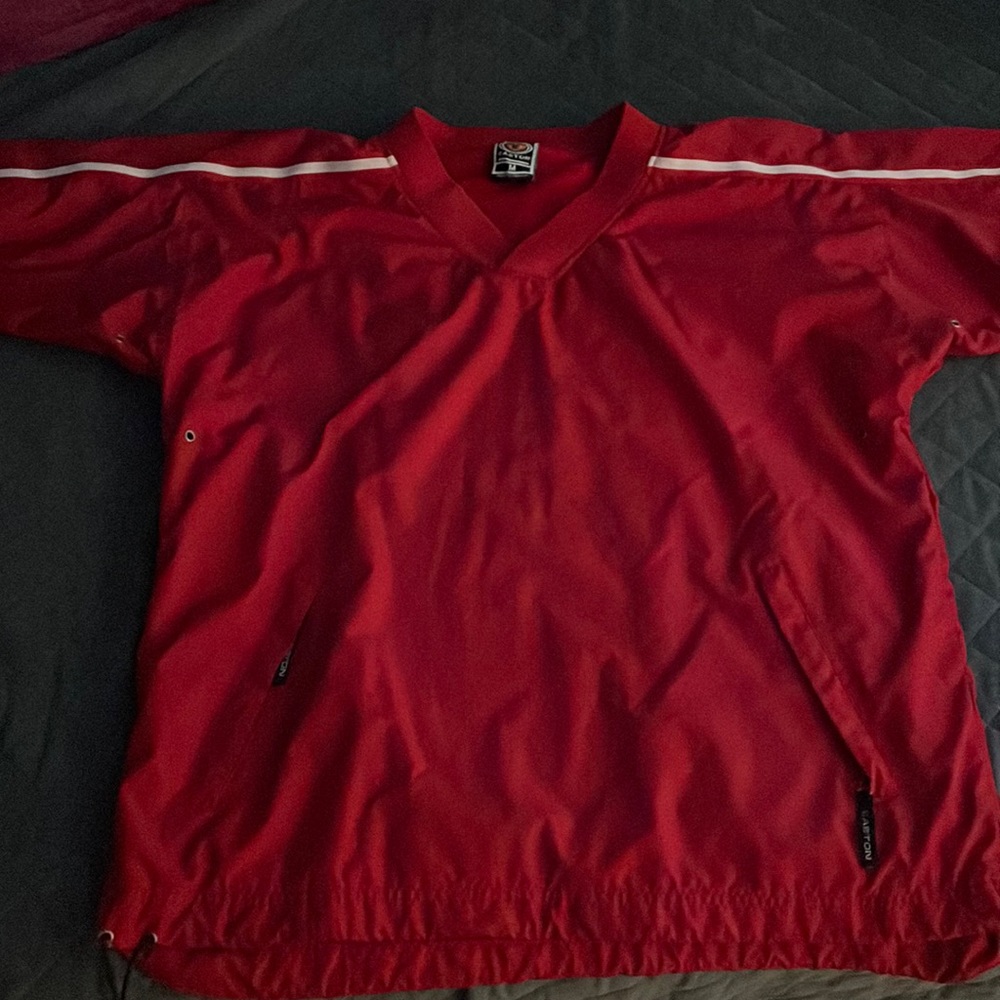 red easton windbreaker